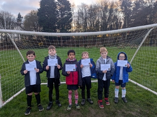 Football Primary shield. 2nd December 2024