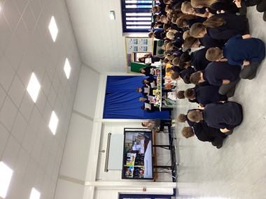 School Council Supports Local Food Bank at Harvest Festival