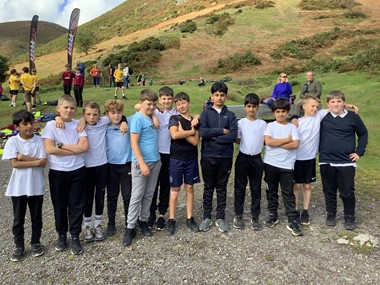 Cross Country Event at Carding Mill Valley.